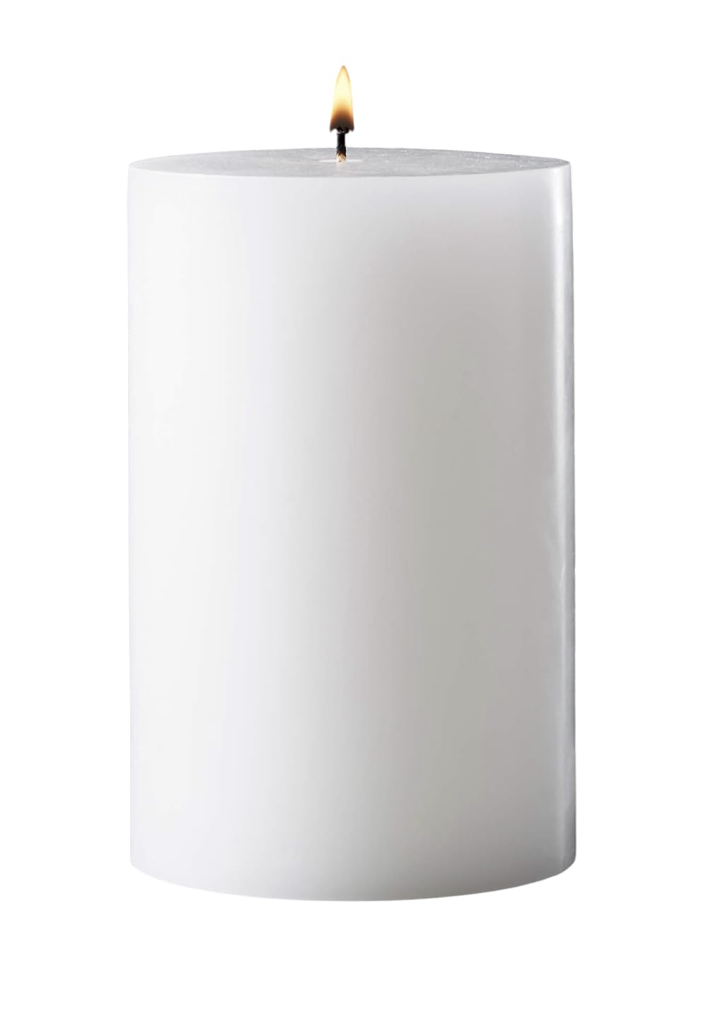 Mister Candle surface remains clean after burning demonstrating dripless design