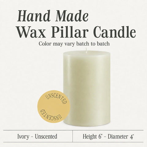 Mister Candle label close-up highlighting handmade quality and purity benefit