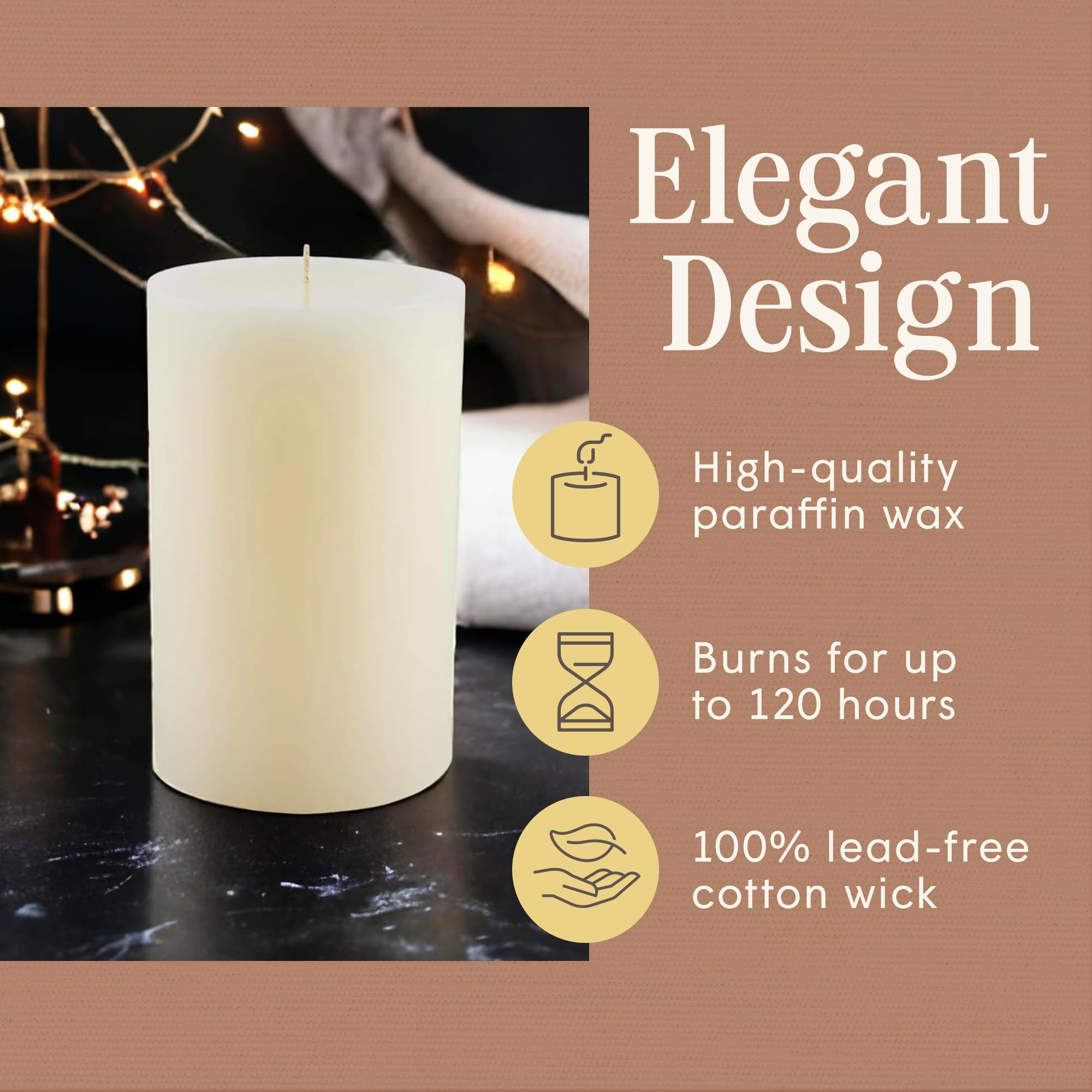 Mister Candle side profile showing smooth wax texture for clean burn