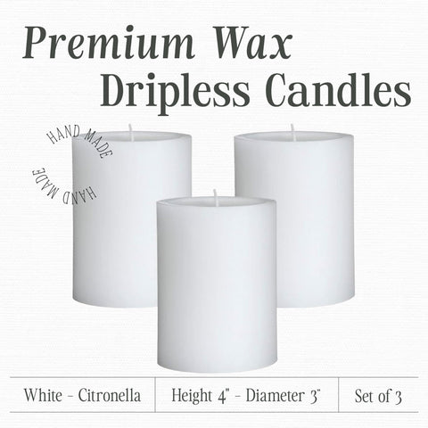 Mister Candle close-up of single pillar highlighting smooth finish and quality