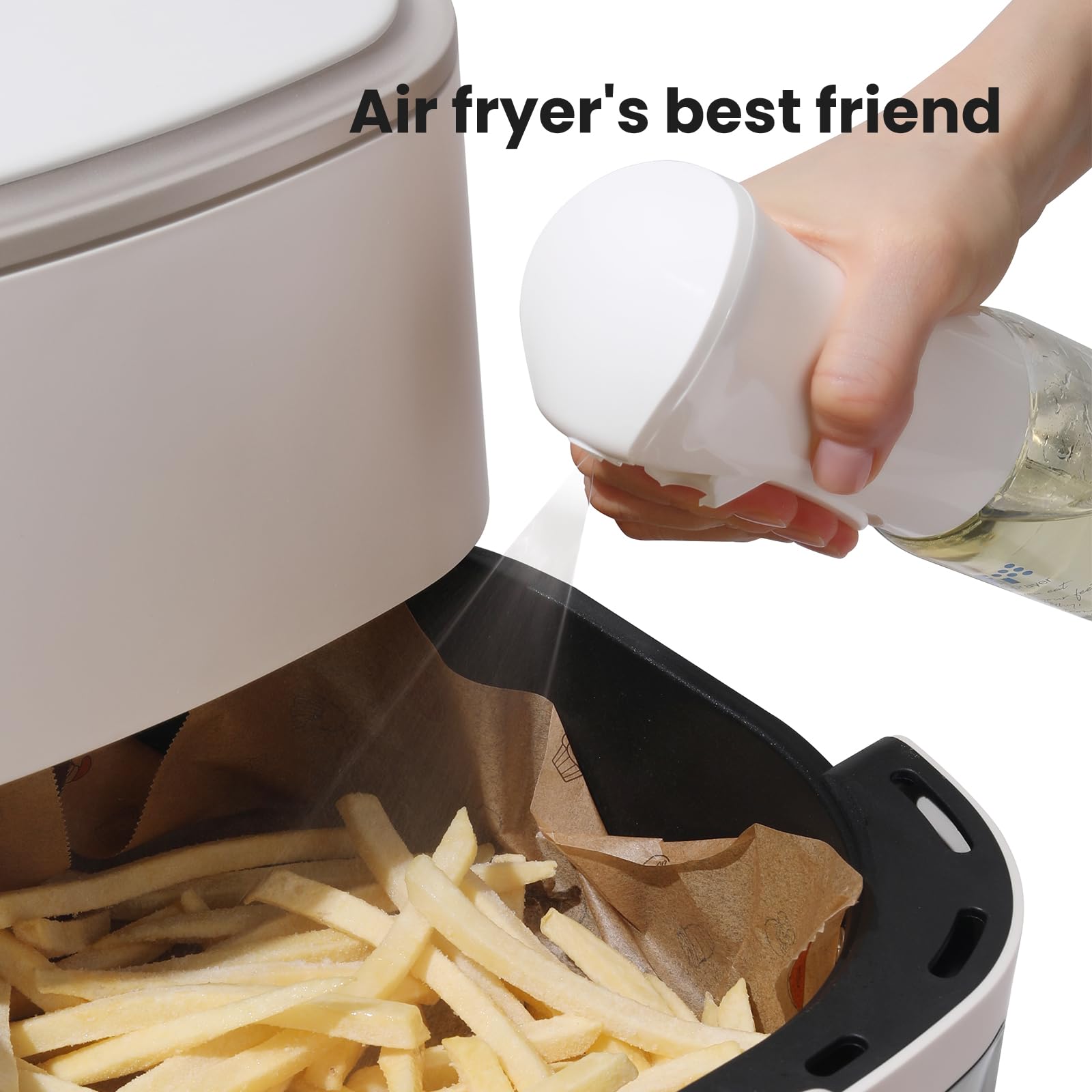 Mistifi on kitchen counter in lifestyle scene showing everyday cooking convenience benefit