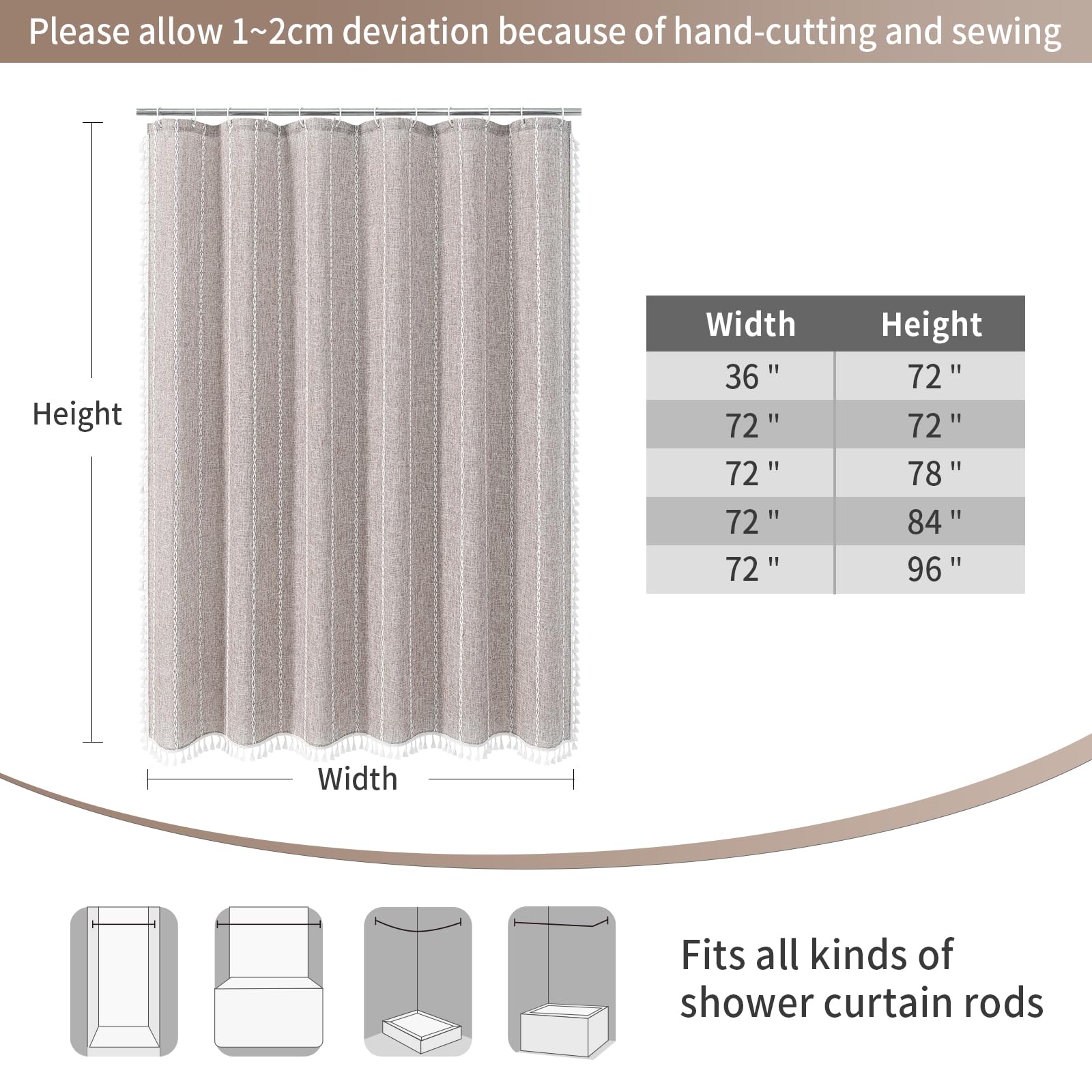 MitoVilla care label and stitching detail showing reinforced header and machine-washable benefit