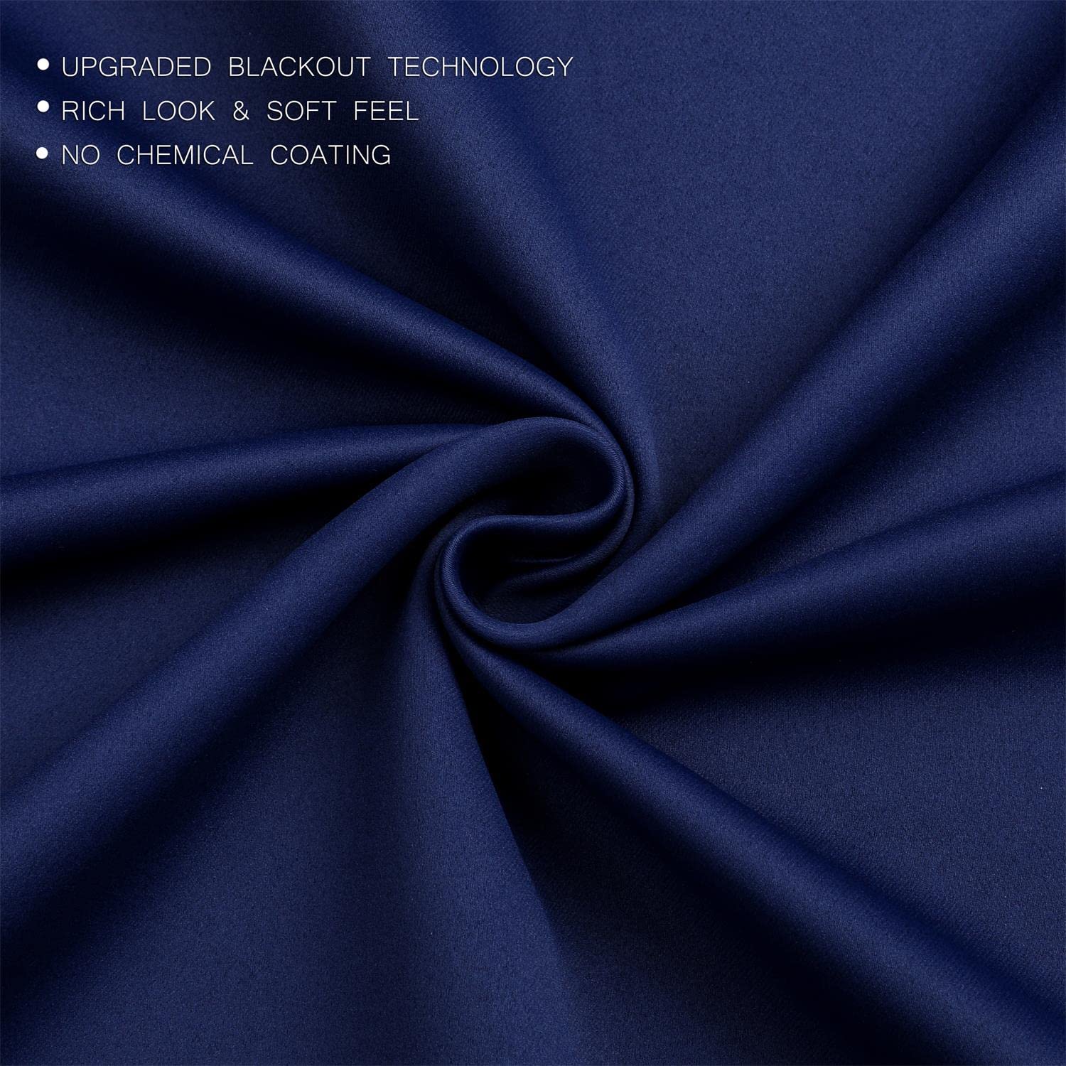 MIUCO triple-weave fabric texture for light-blocking benefit