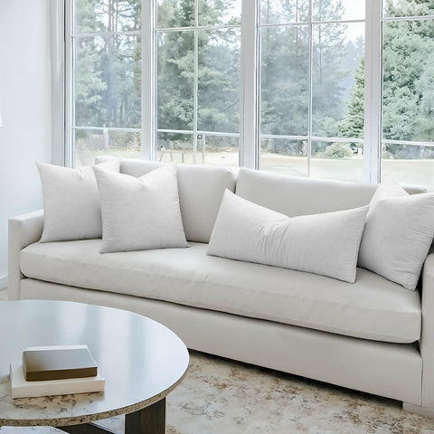 MIULEE inserts on a bed showing layered styling and cozy appearance