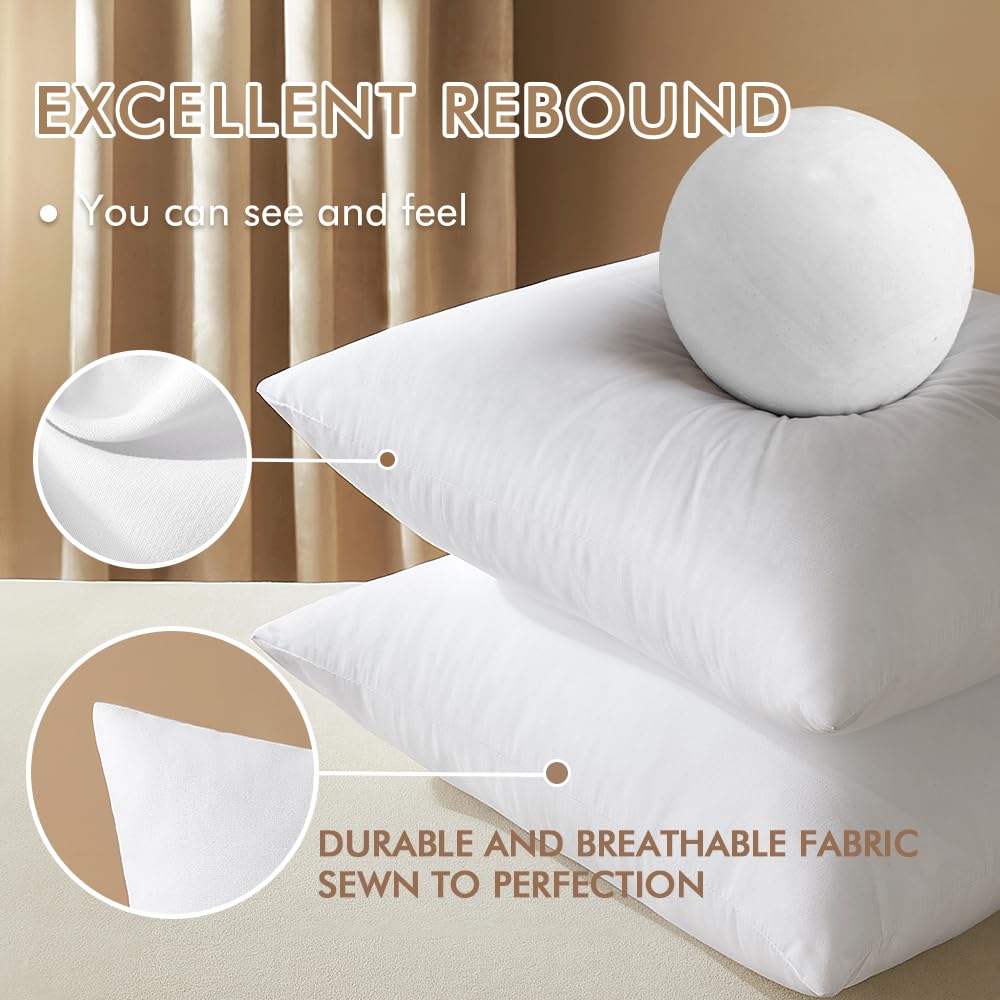MIULEE detailed view of 7D polyester filling showing resilient loft and maintained support