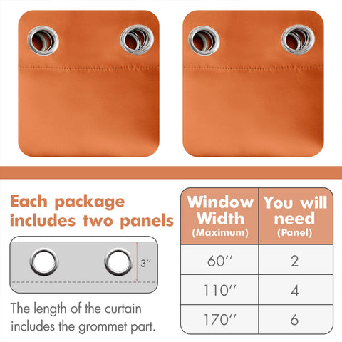 MIULEE curtain reverse side showing blackout lining and improved light blocking benefit