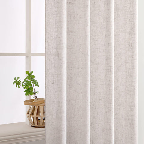 MIULEE bedroom view with curtains creating a calm, private atmosphere