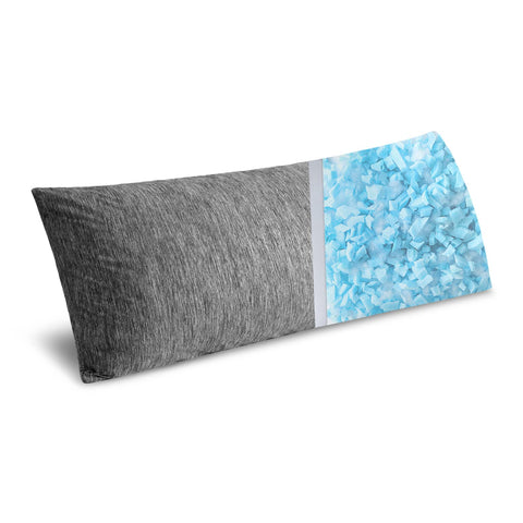 MIULEE body pillow front view showing full-length support and cooling cover