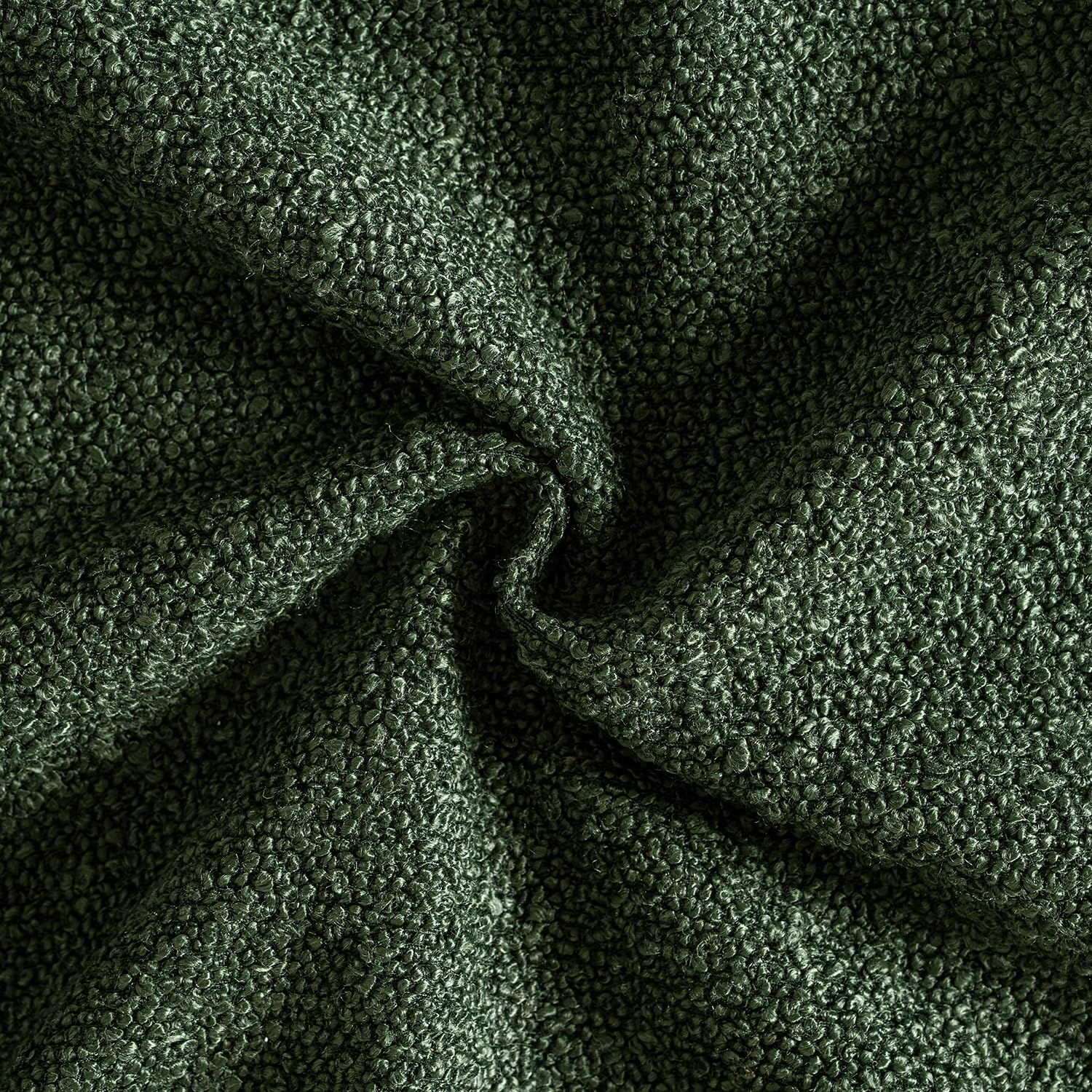 MIULEE two boucle pillows arranged showing layered styling ease