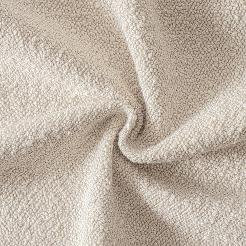MIULEE close-up of boucle texture highlighting tactile looped weave benefit