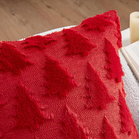 MIULEE Christmas tree close-up texture highlighting plush softness and detail