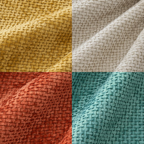 MIULEE close-up of chenille texture highlighting plush feel and premium finish