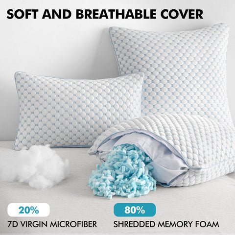MIULEE close-up of cooling honeycomb cover highlighting breathable texture benefit