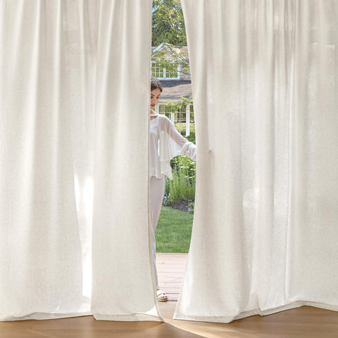 MIULEE close-up linen texture highlighting soft touch and visual depth