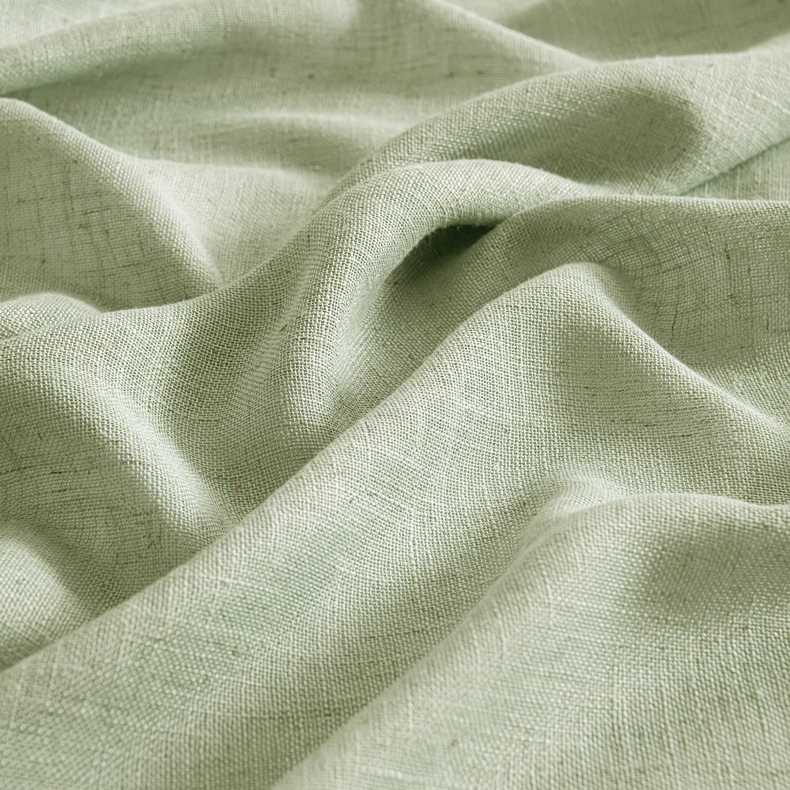 MIULEE curtains styled in bedroom offering privacy and warm diffused light