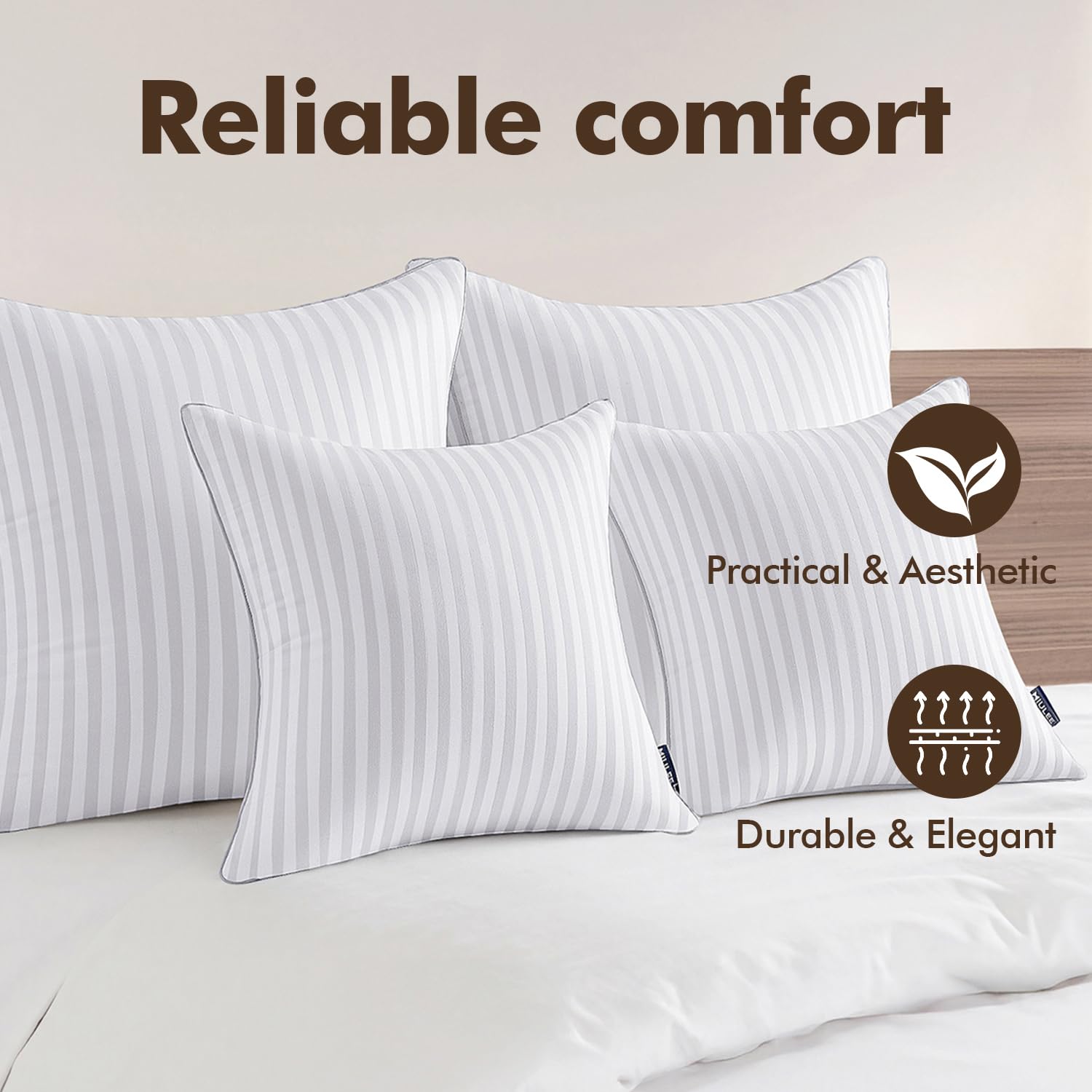 MIULEE edge piping and tight stitching ensuring durability and clean finish