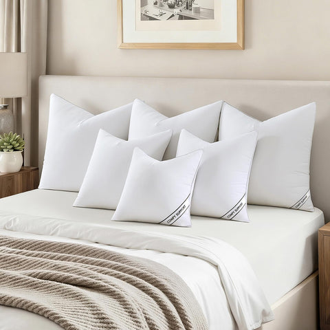 MIULEE virgin microfiber and polyester fill close-up for loft and support