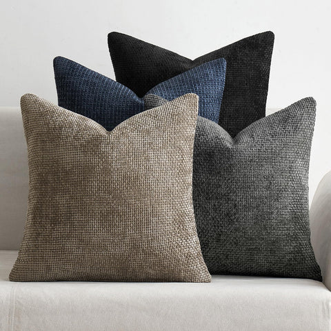 MIULEE front view of navy and grey covers showing color contrast and polished look