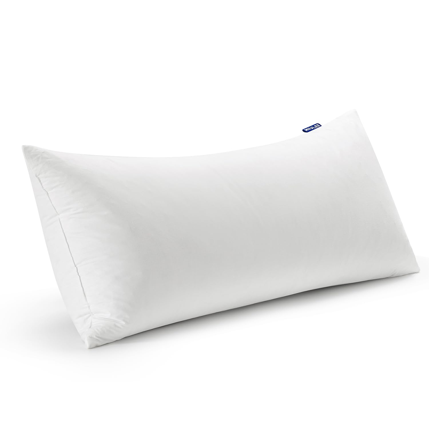 MIULEE front view of pillow insert shows full loft and support