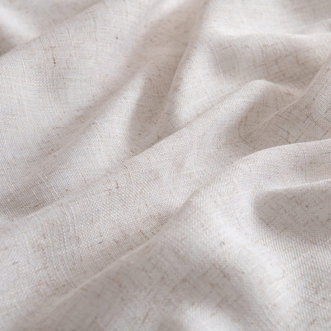 MIULEE curtains in a bedroom setting creating calm ambient light
