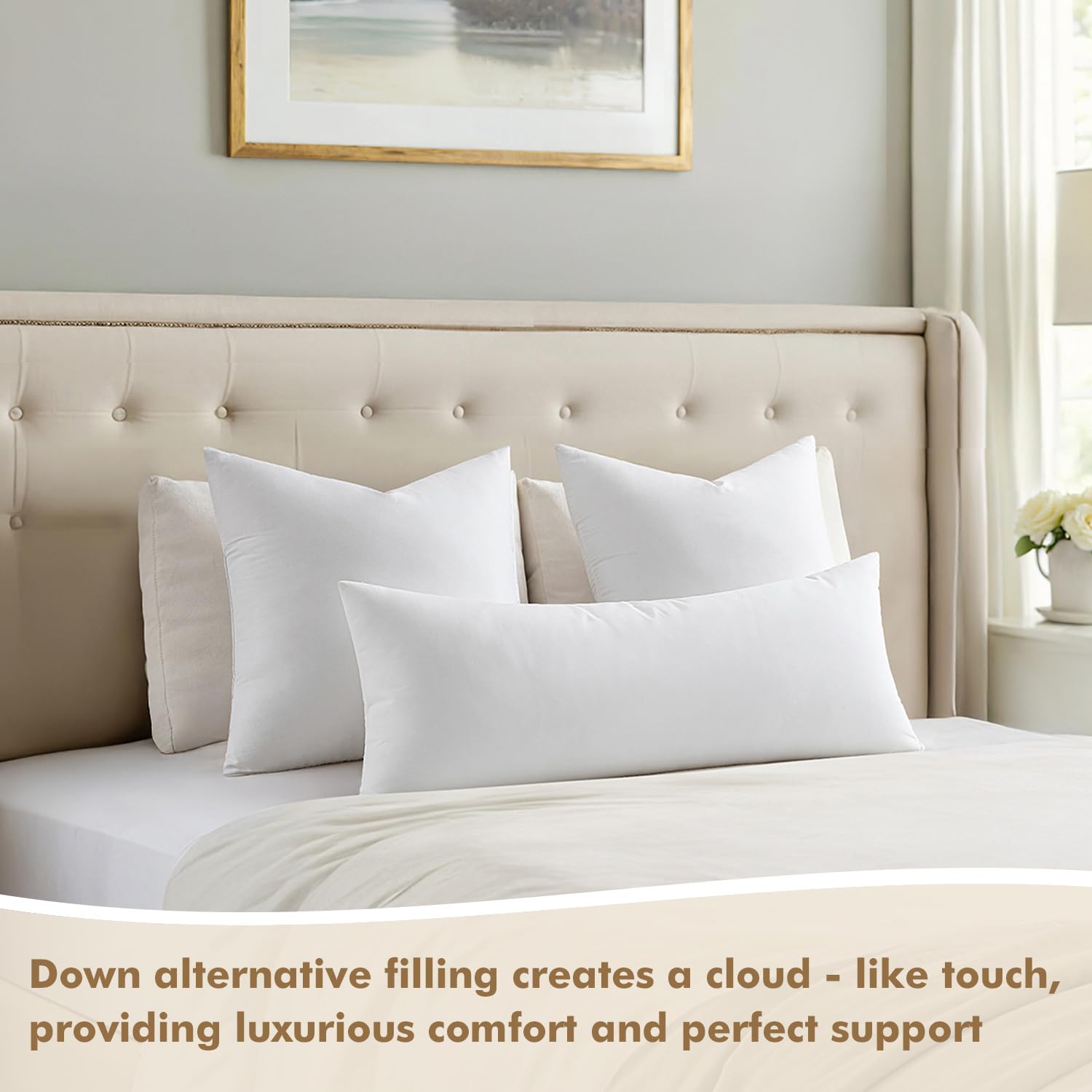 MIULEE insert fitted inside a decorative cover for sculpted styling