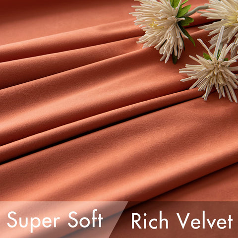 MIULEE curtains in a living room adding warmth and style to space