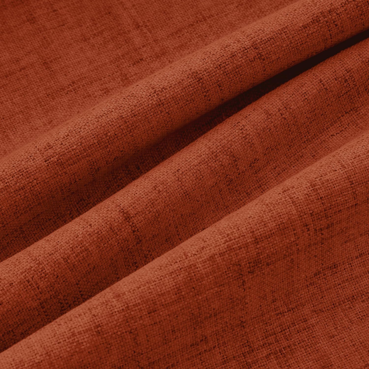 MIULEE styled cozy corner with burnt orange curtains improving ambiance and comfort