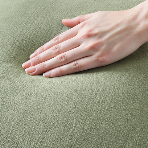 MIULEE linen texture close-up highlighting breathable, soft fabric