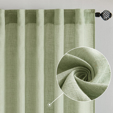 MIULEE linen texture closeup revealing woven feel and soft-touch appeal