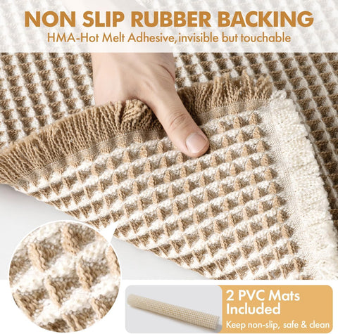 MIULEE mat placed at shower entrance illustrating moisture protection benefit