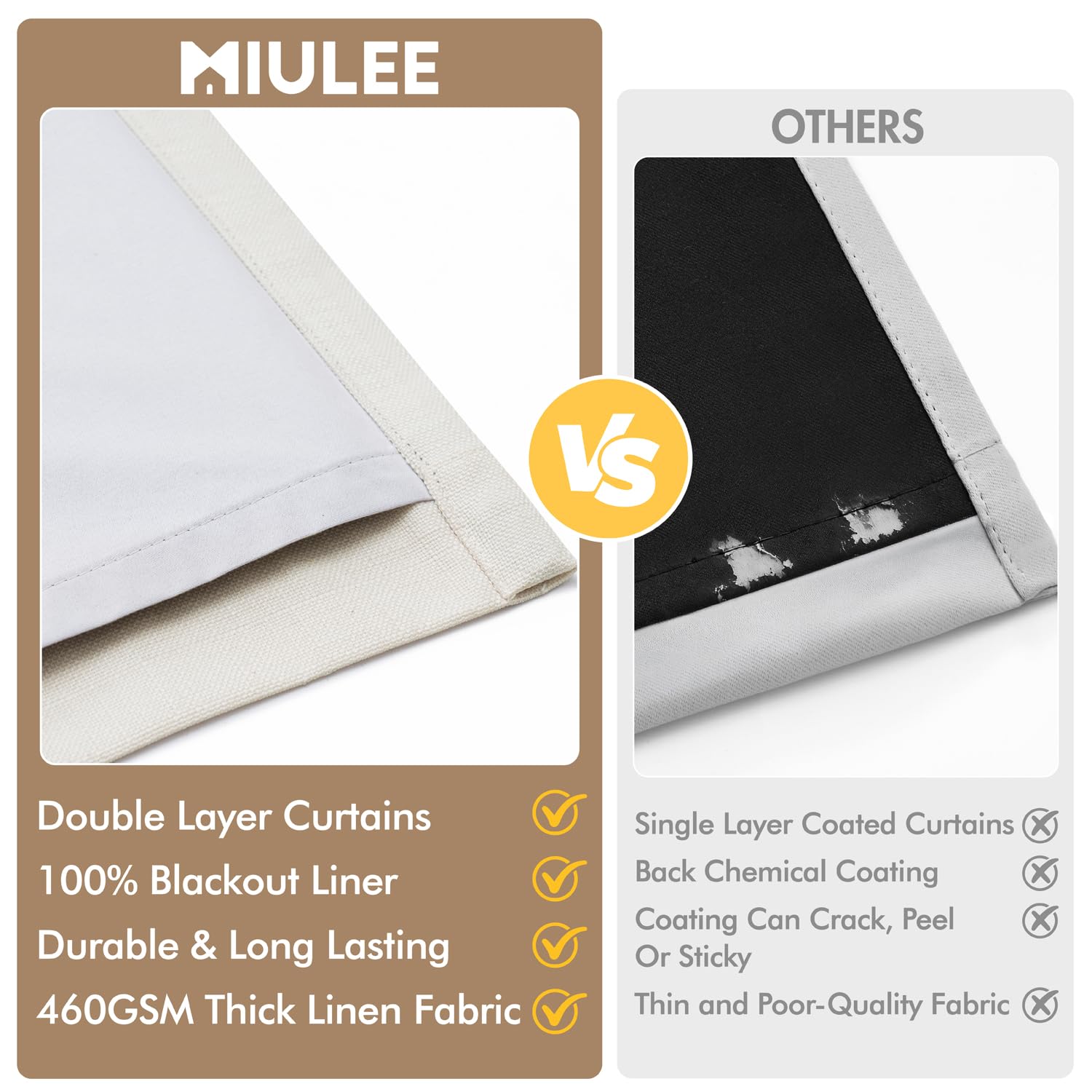 MIULEE conceptual image illustrating noise reduction and quieter room benefit