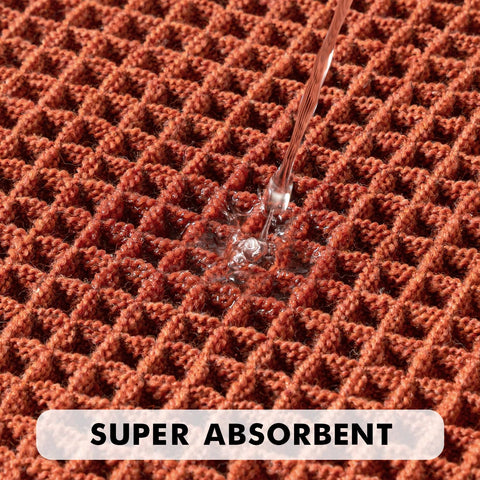 MIULEE clear hot-melt rubber backing detail showing anti-slip safety benefit