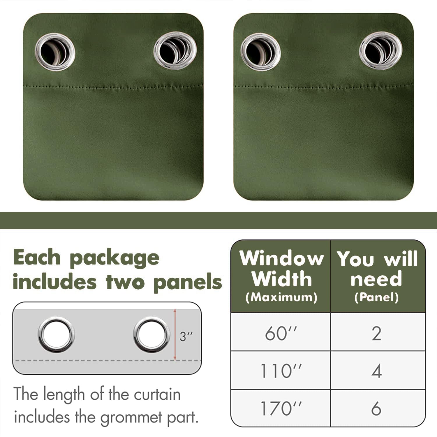 MIULEE curtain reverse side shows blackout backing and thermal insulation benefit