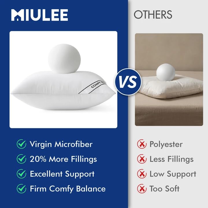 MIULEE styled on sofa to display decorative impact and comfortable support