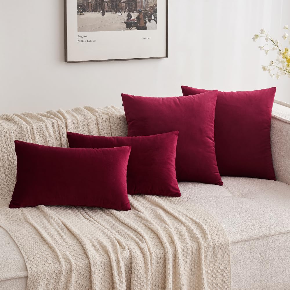 MIULEE styled on sofa adding instant warmth and elegant color contrast