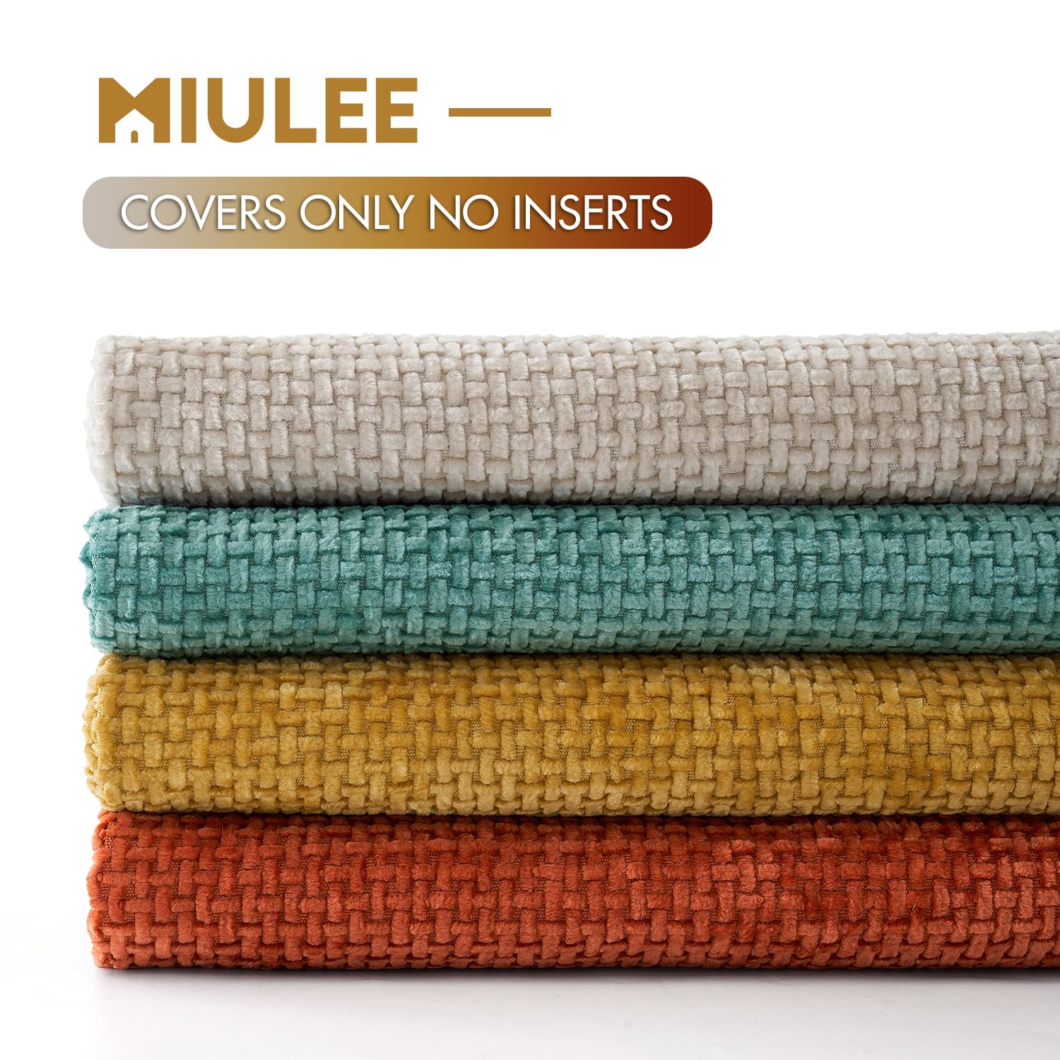 MIULEE packaging and insert note informing buyers inserts not included and care