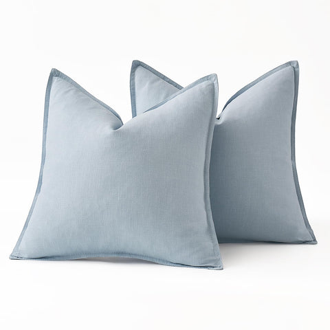 MIULEE two covers on bed illustrating coordinated styling and soft finish