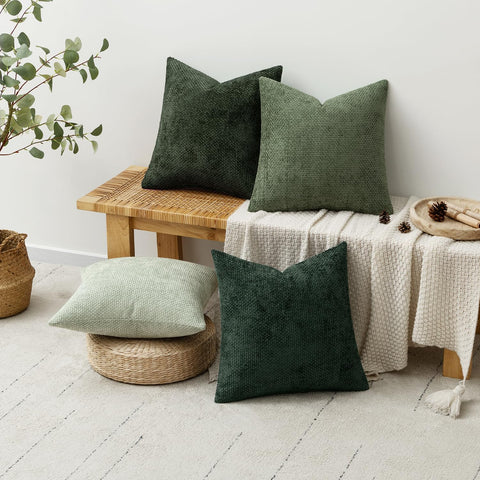 MIULEE pillow placed on sofa demonstrating styling and cohesive warmth