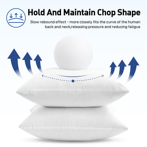 MIULEE pillow insert styled on sofa adds comfortable, polished look