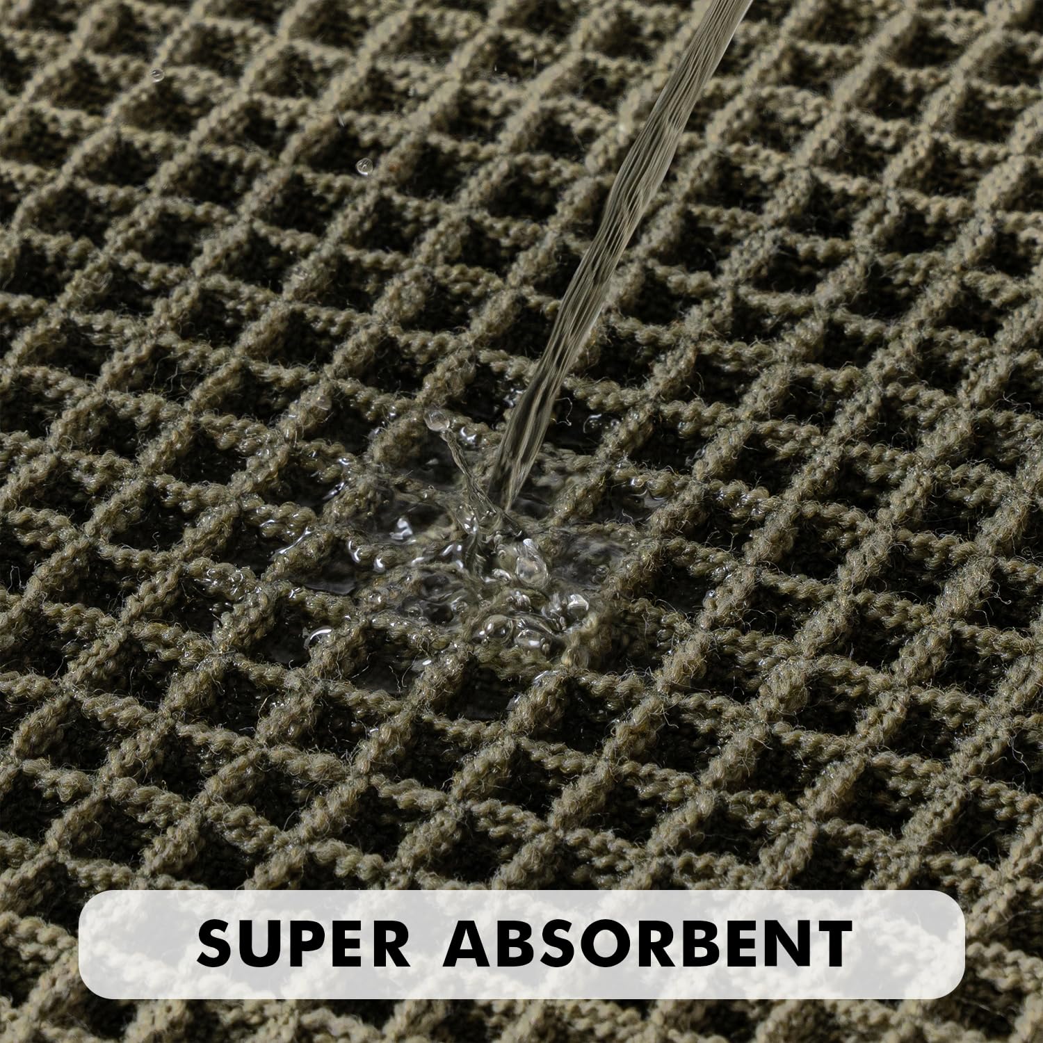 MIULEE underside showing rubber backing for improved slip resistance