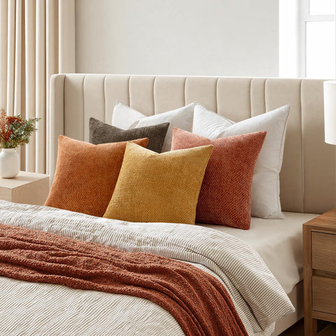 MIULEE comparison with pillow insert demonstrating recommended fit and fullness