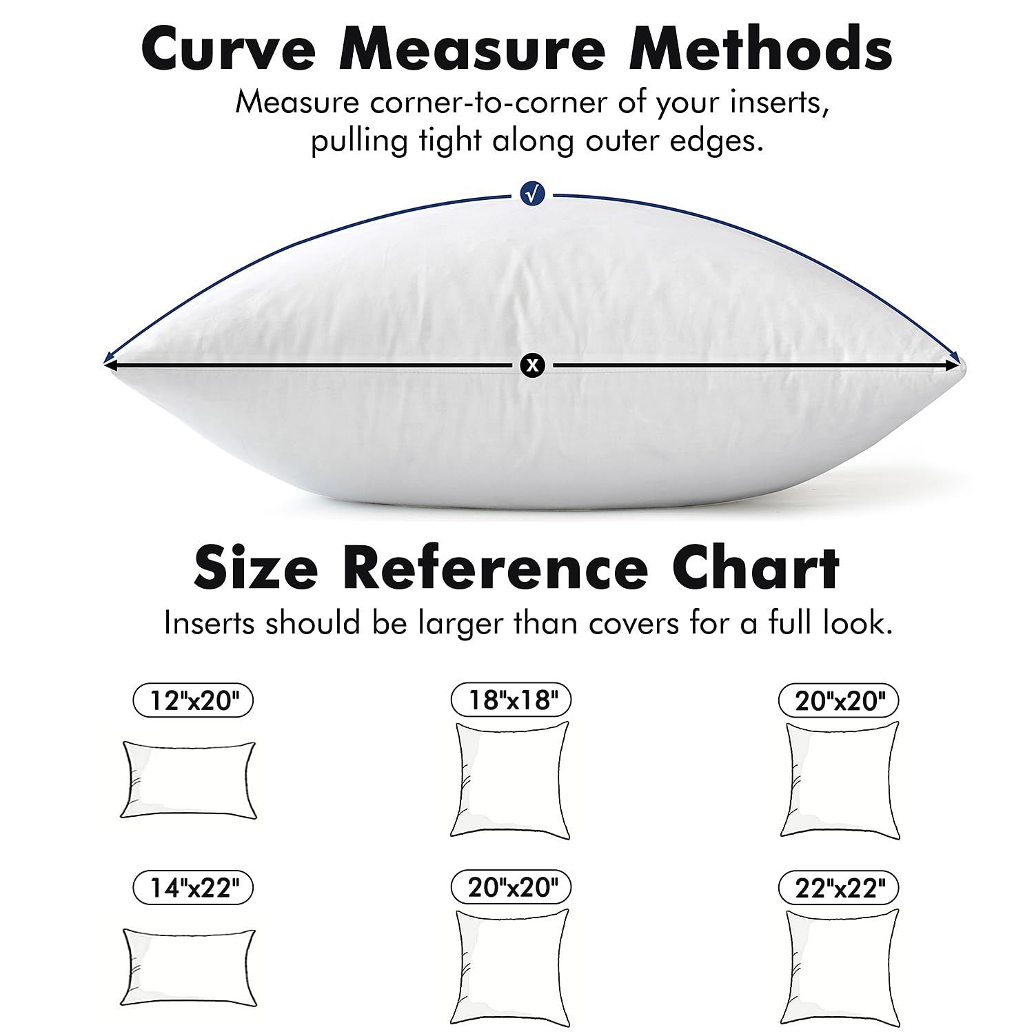 MIULEE 20x20 pillow next to a chair showing true size and scale benefit