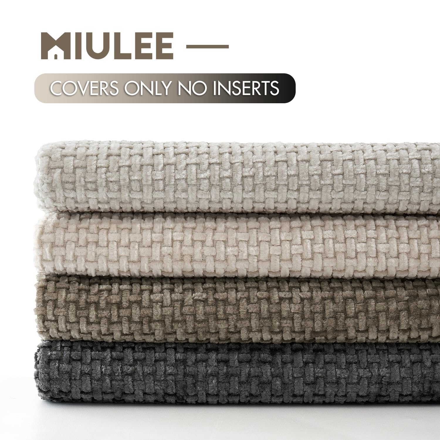 MIULEE on a window seat lifestyle shot showing layered comfort and serene ambiance benefit