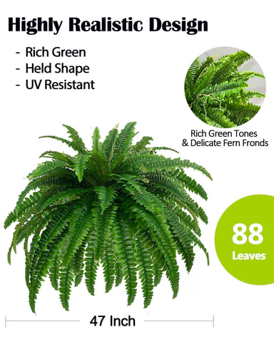 Miuyeah Miao fronds moving in breeze demonstrating natural look and weather resilience