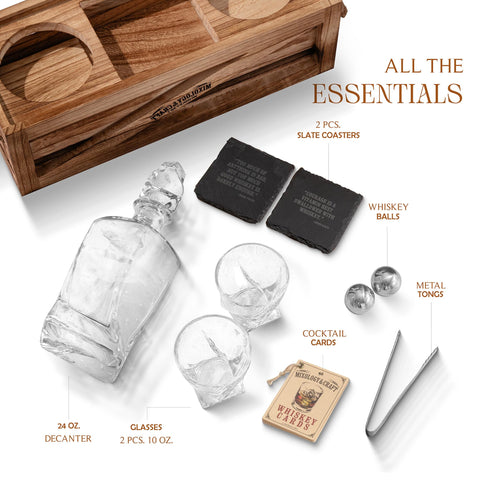 Mixology & Craft metal tongs holding chilling stone for hygienic serving