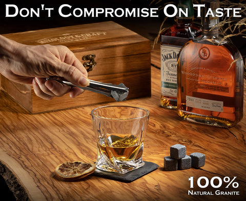 Mixology & Craft lifestyle bar display with set staged on bar for instant gifting appeal
