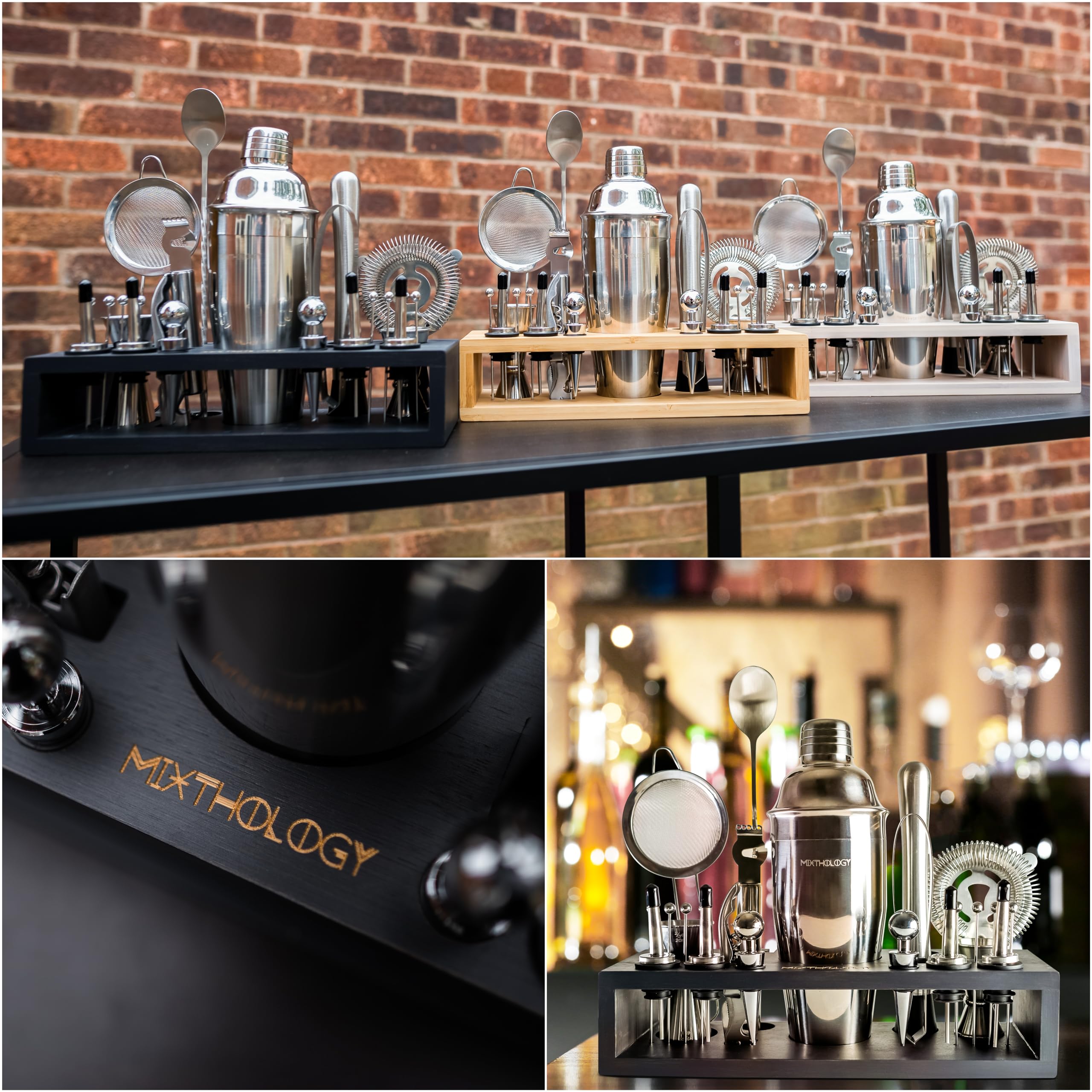 Mixthology full kit lifestyle scene ready for home entertaining and gifts
