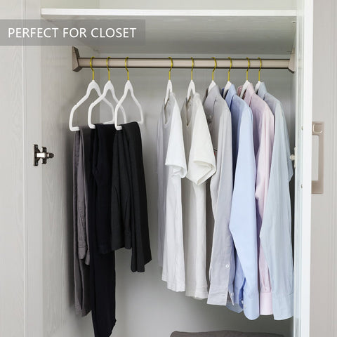 MIZGI before and after closet view showing space-saving and tidy display