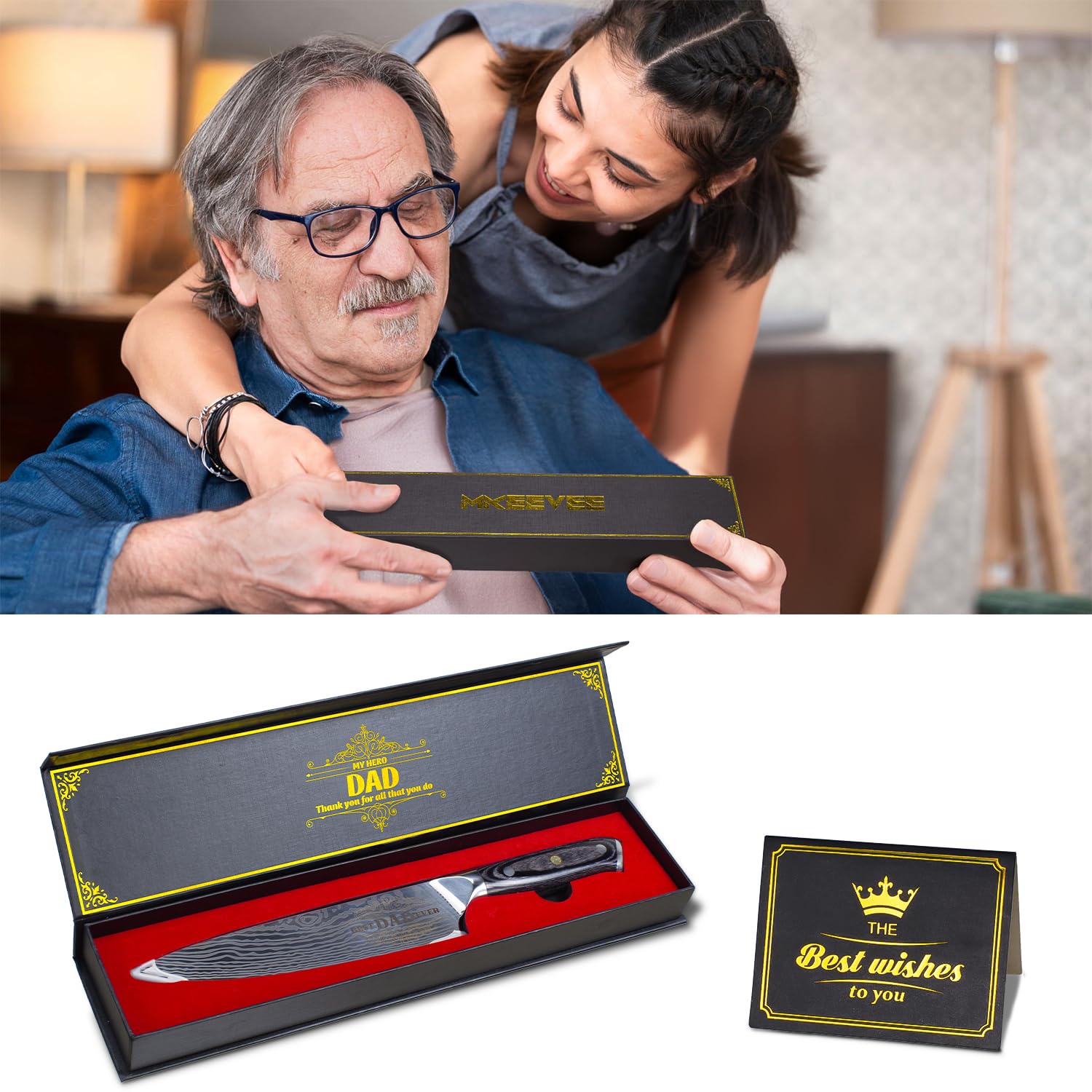 Mkeevee gift box open display emphasizing elegant presentation and gifting benefit