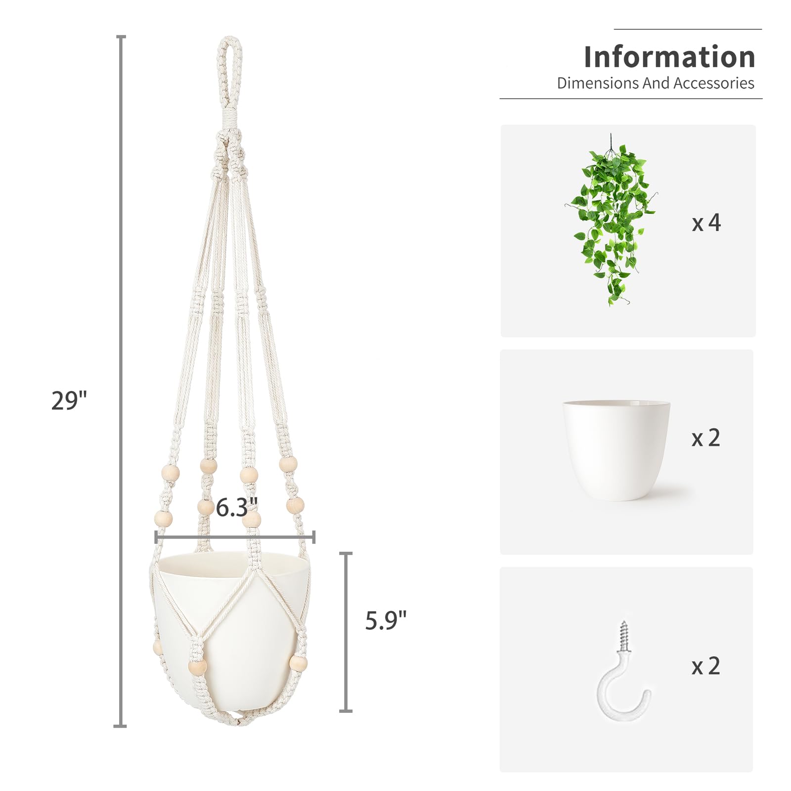 Mkono bathroom hanging styling showing moisture-safe faux plant for brightening space